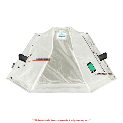 Dune Rider - Lowcut Blaze Men's Canvas Vest