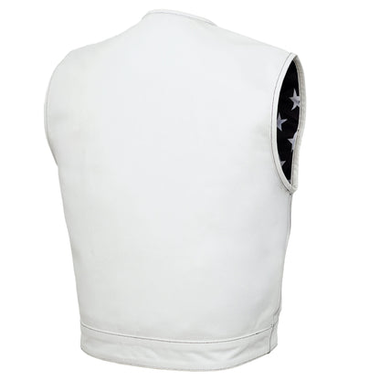 Glory Ride - Lowcut Men's Motorcycle Leather Vest