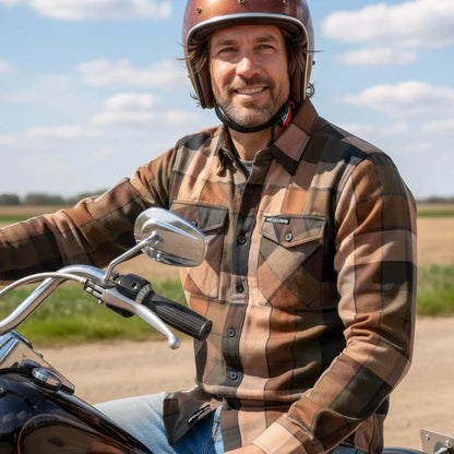 Hot Leathers FLM2013 Men's 'Sidewinder' Flannel Long Sleeve Shirt