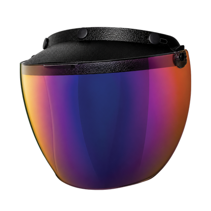 Flip Up Visor- Rainbow