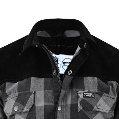 Grindstone Grey Men’s Flannel Shirt