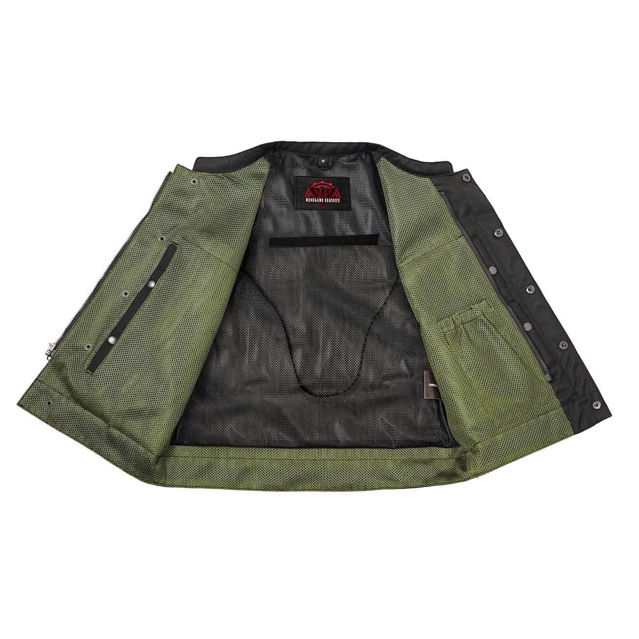 Blaze Lowcut Men's Motorcycle Mesh Vest
