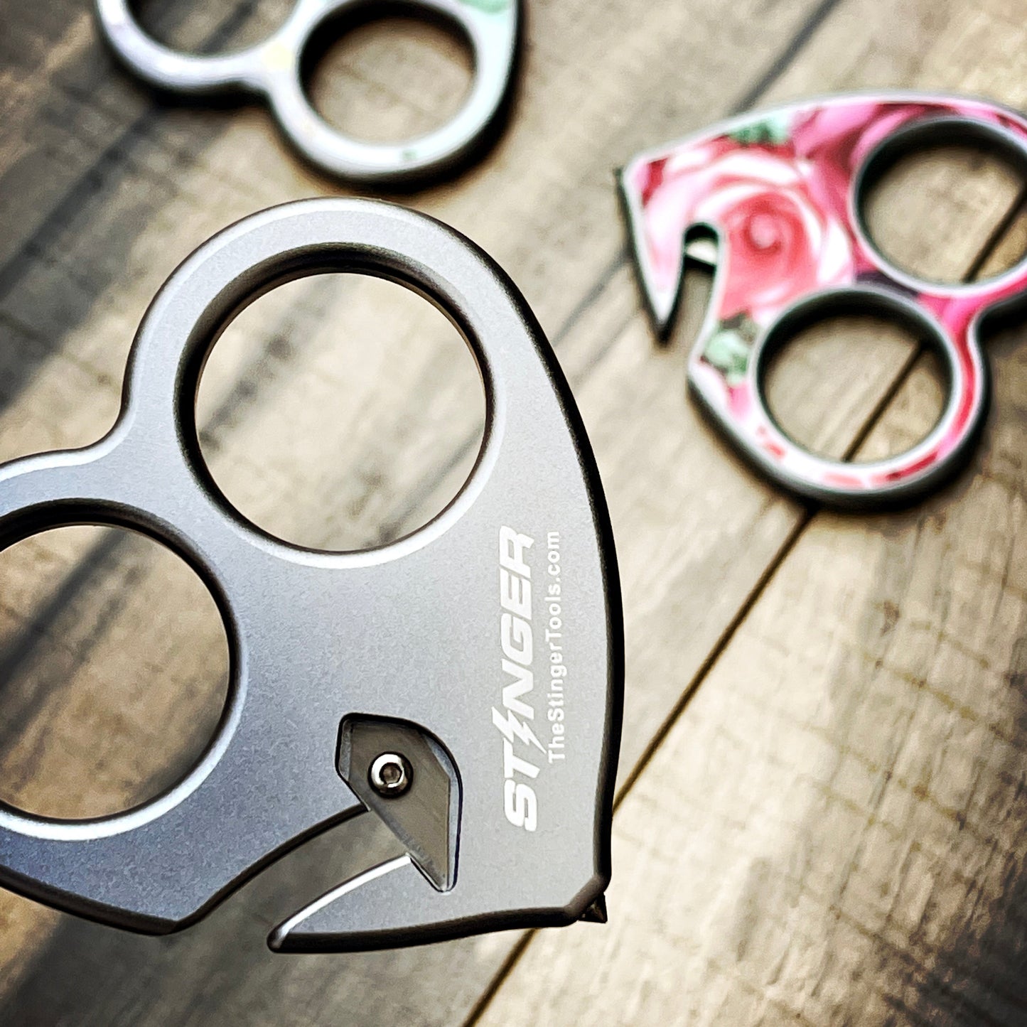 Emergency Escape Tool Keychain (Mandala)