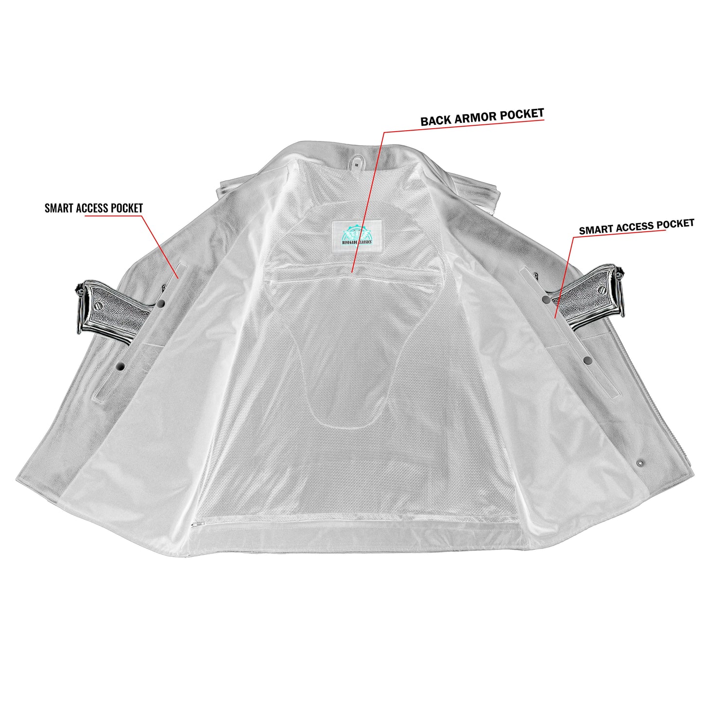 Cruze Motorcycle Leather Vest