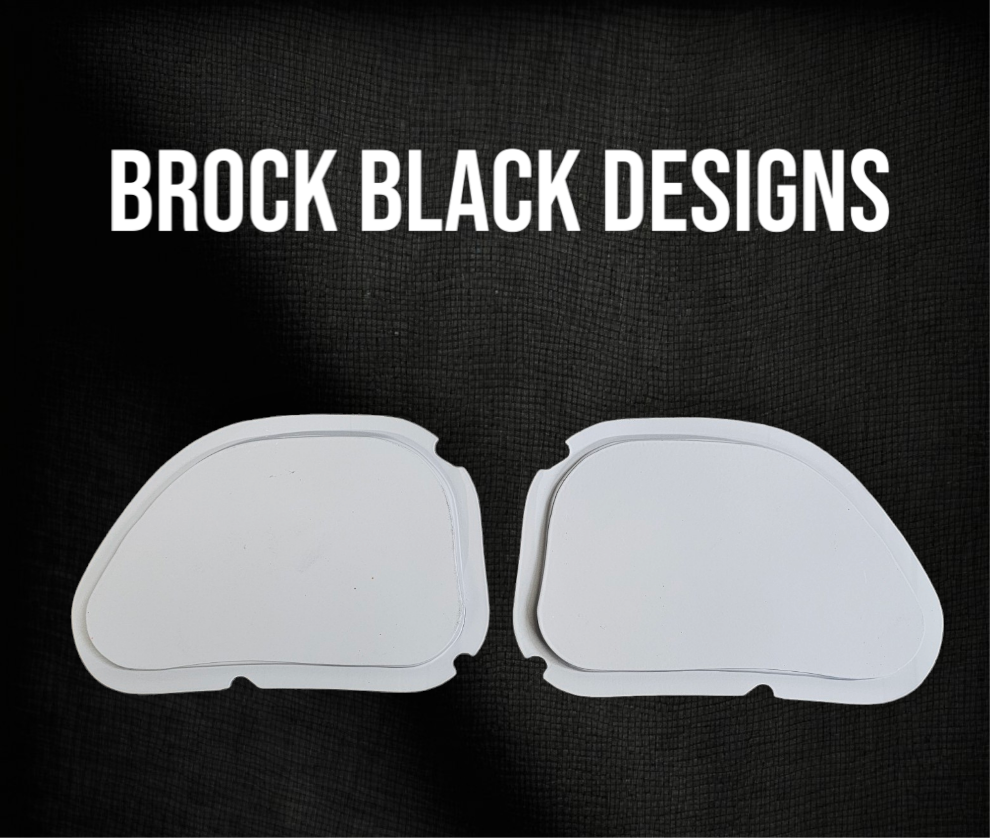 98-2024 Road Glide 3D Ancient Skull speakers grill covers set