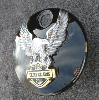 Eagle and shield memorial