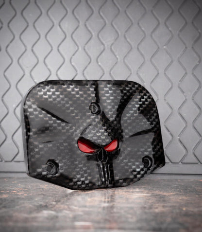 Backrest plate Spartan stretching through