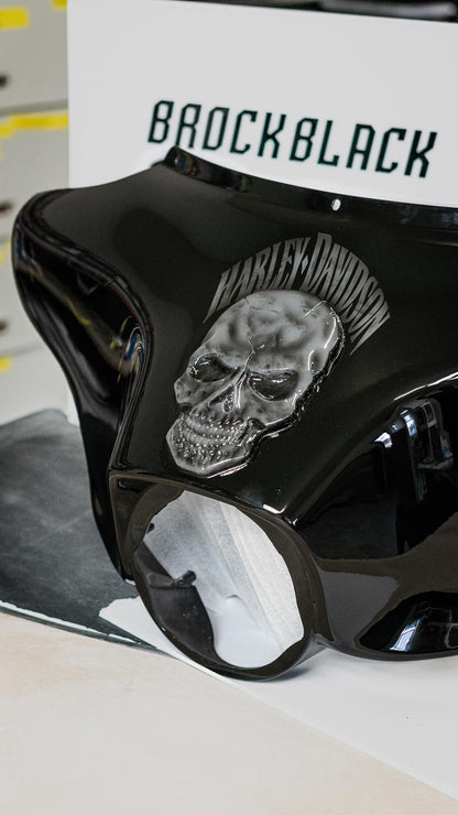 Skull fairing batwing