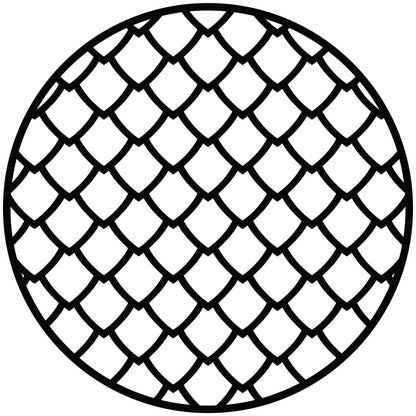 A set of bag shield theme speakers grill covers