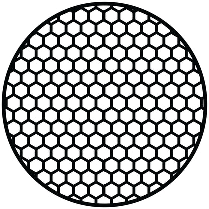 A set of bag shield theme speakers grill covers