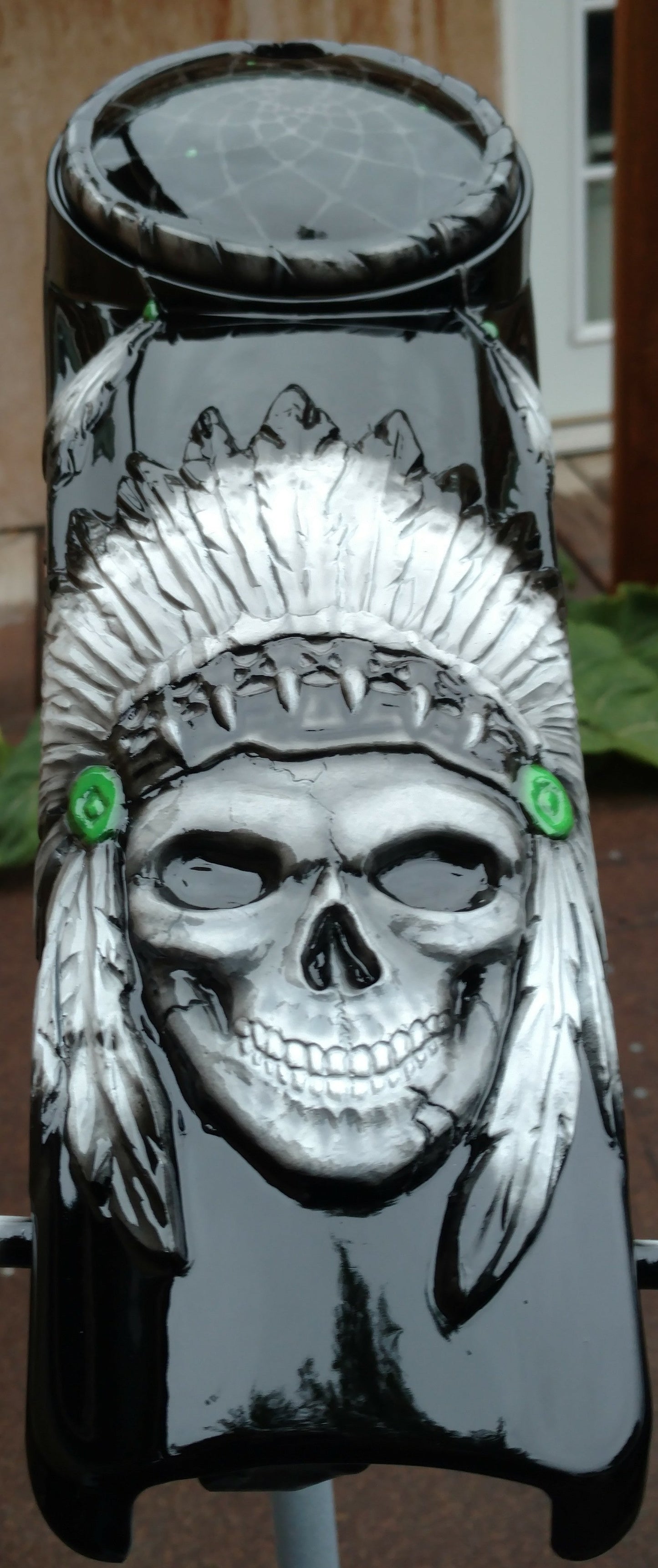 Harley Indian Warbonnet console