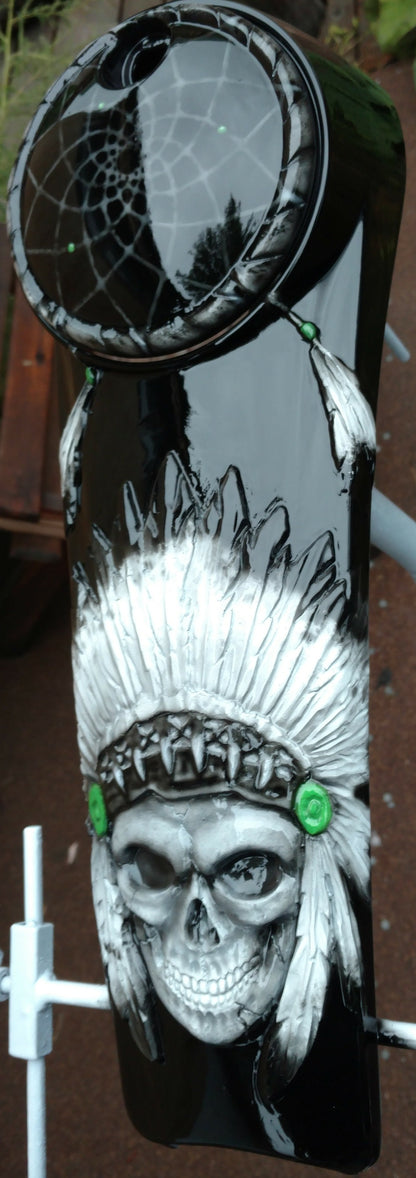 Harley Indian Warbonnet console