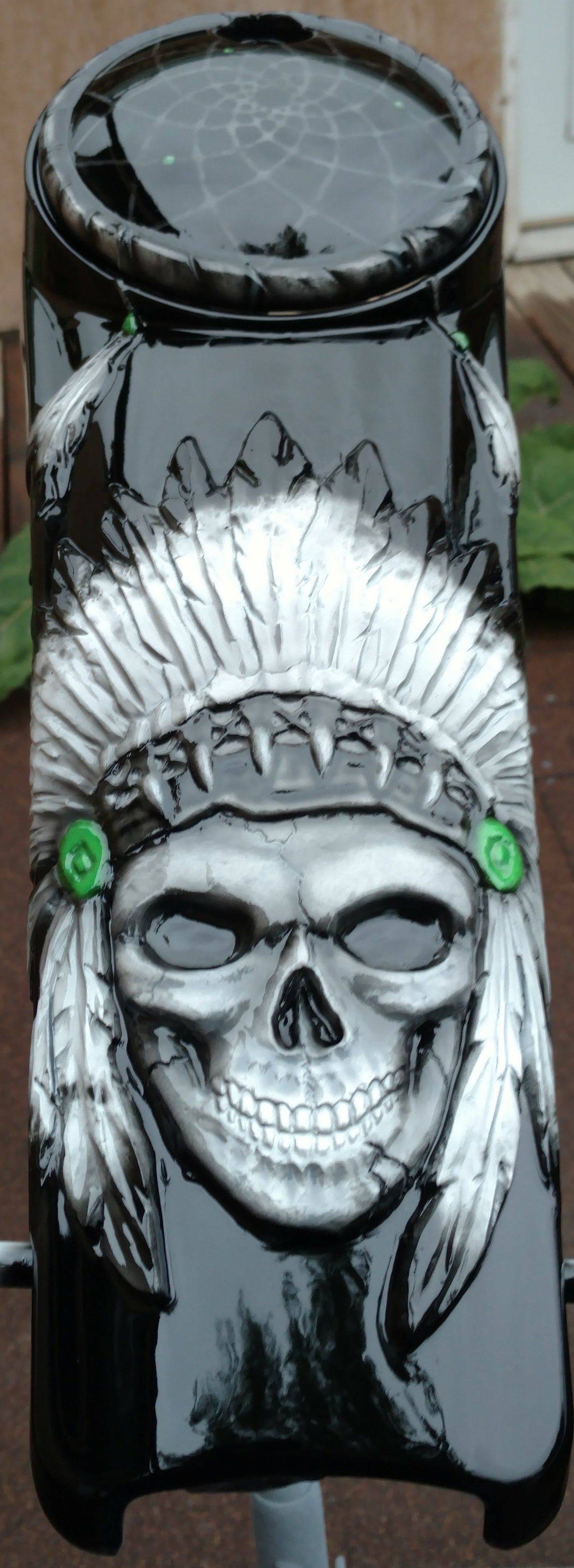 Harley Indian Warbonnet console