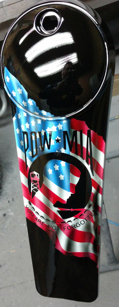Harley Pow Mia tribute Harley-Davidson touring console