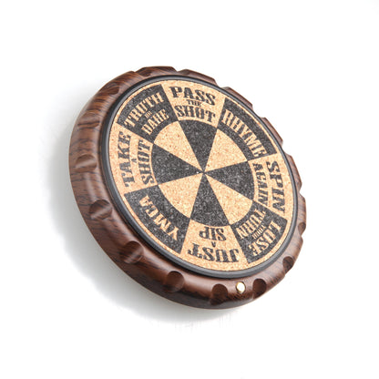 Spin Zone Game Coaster With Fidget Spinner