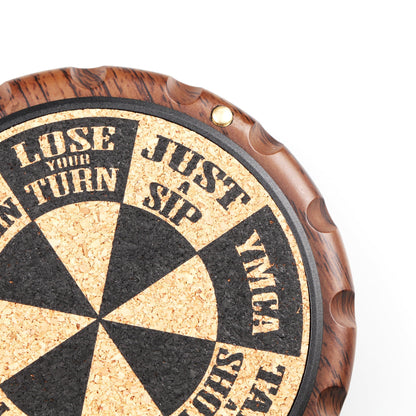 Spin Zone Game Coaster With Fidget Spinner