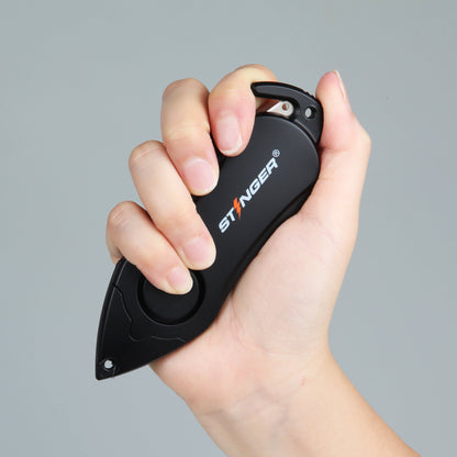 Personal Alarm Keychain Safety Emergency Tool (Camouflage Black)