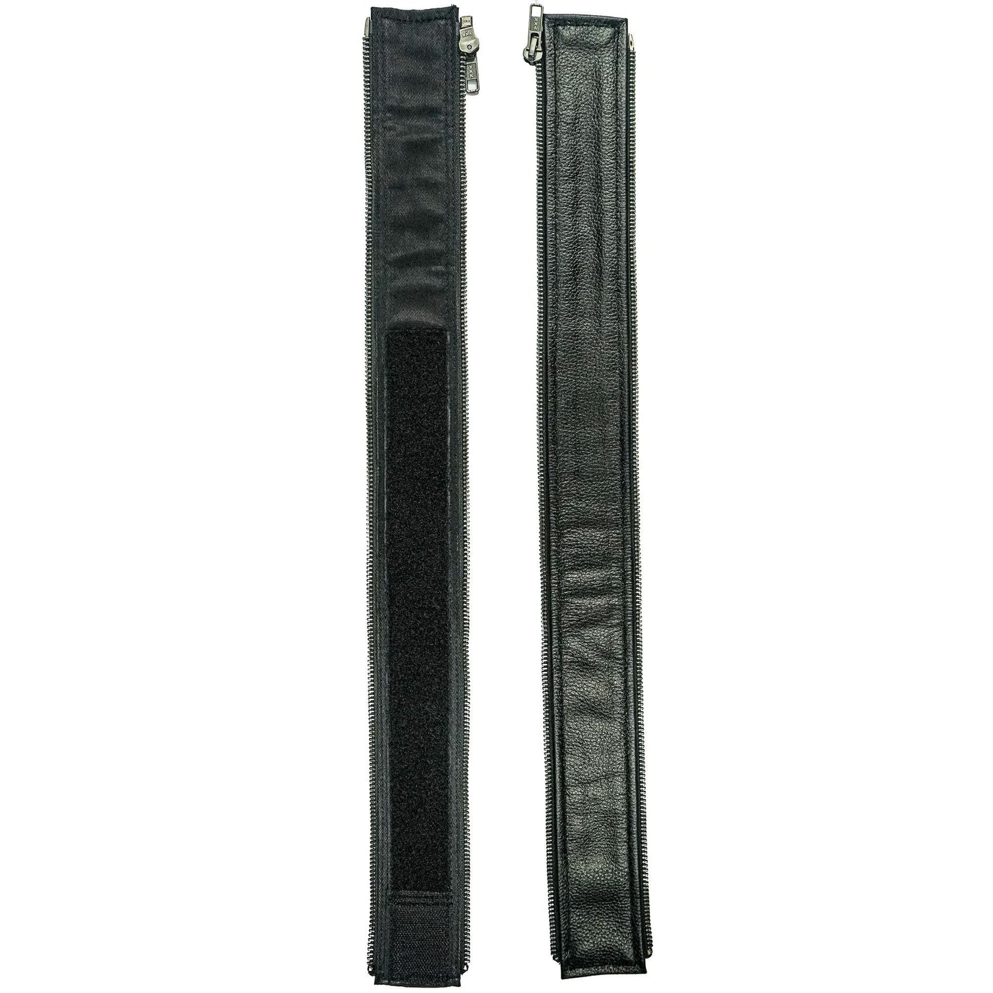 VXP53 Men's Black Universal Vest Expander Panel with Gun Metal Zip # 5