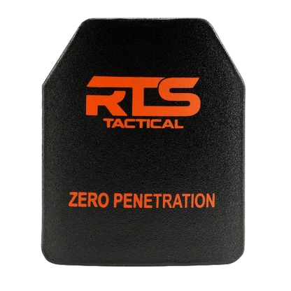 RTS Tactical Ceramic NIJ 0101.06 Level IV Rifle Protection Plate Insert - 10 X 12