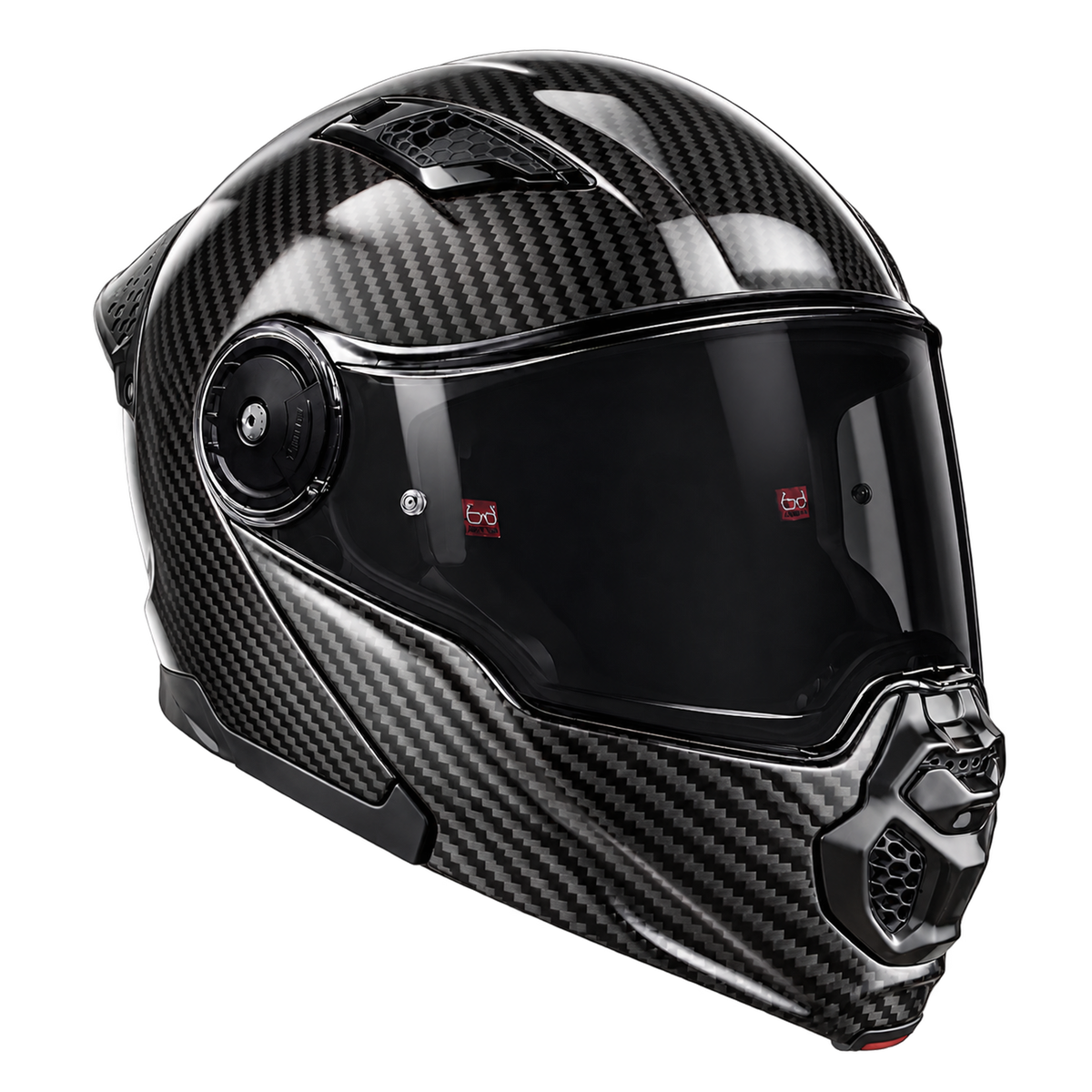 D.O.T. & ECE Daytona C6 PRO- Grey Carbon Fiber