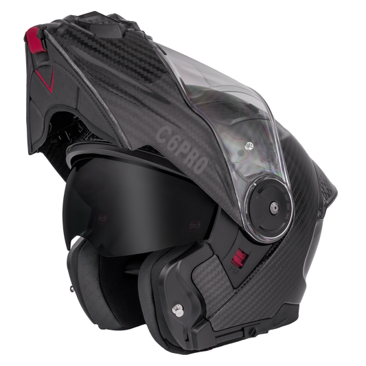 D.O.T. & ECE Daytona C6 PRO- Grey Carbon Fiber