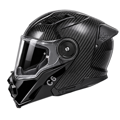 D.O.T. & ECE Daytona C6- Grey Carbon Fiber