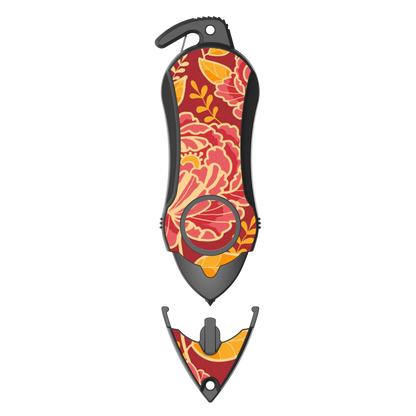 Personal Alarm Keychain Safety Emergency Tool (Peony)