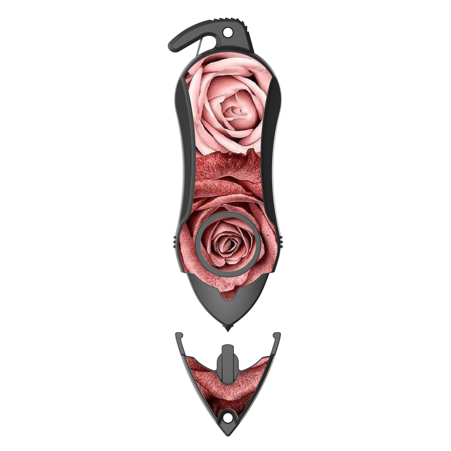 Personal Alarm Keychain Safety Emergency Tool  (Twin Rose)