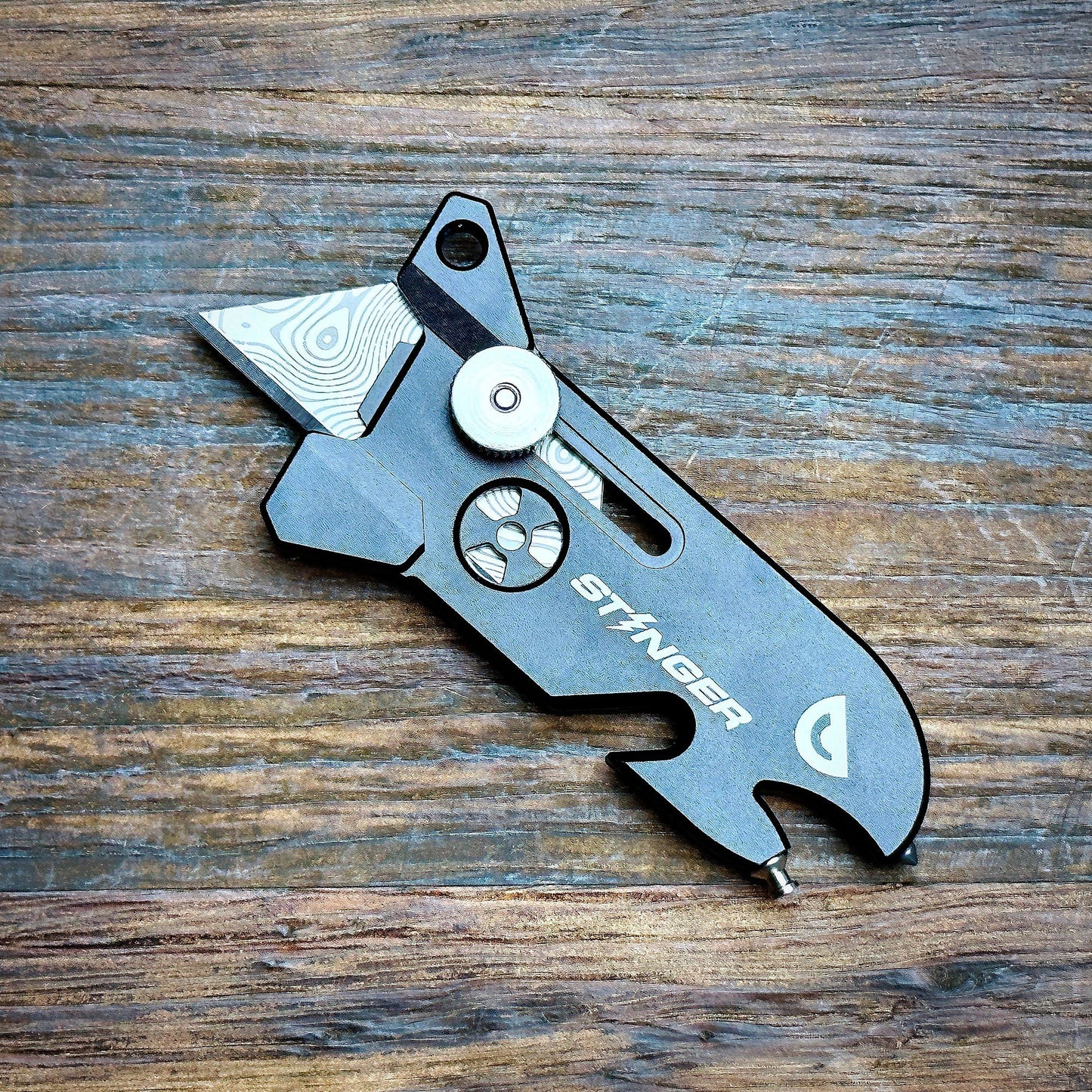 Stinger EDC Tool, Keychain Utility - Matte Black