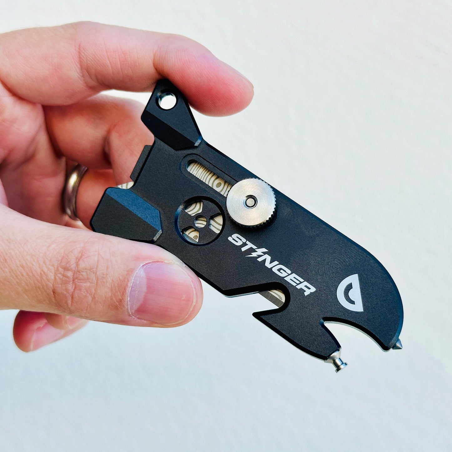 Stinger EDC Tool, Keychain Utility - Matte Black