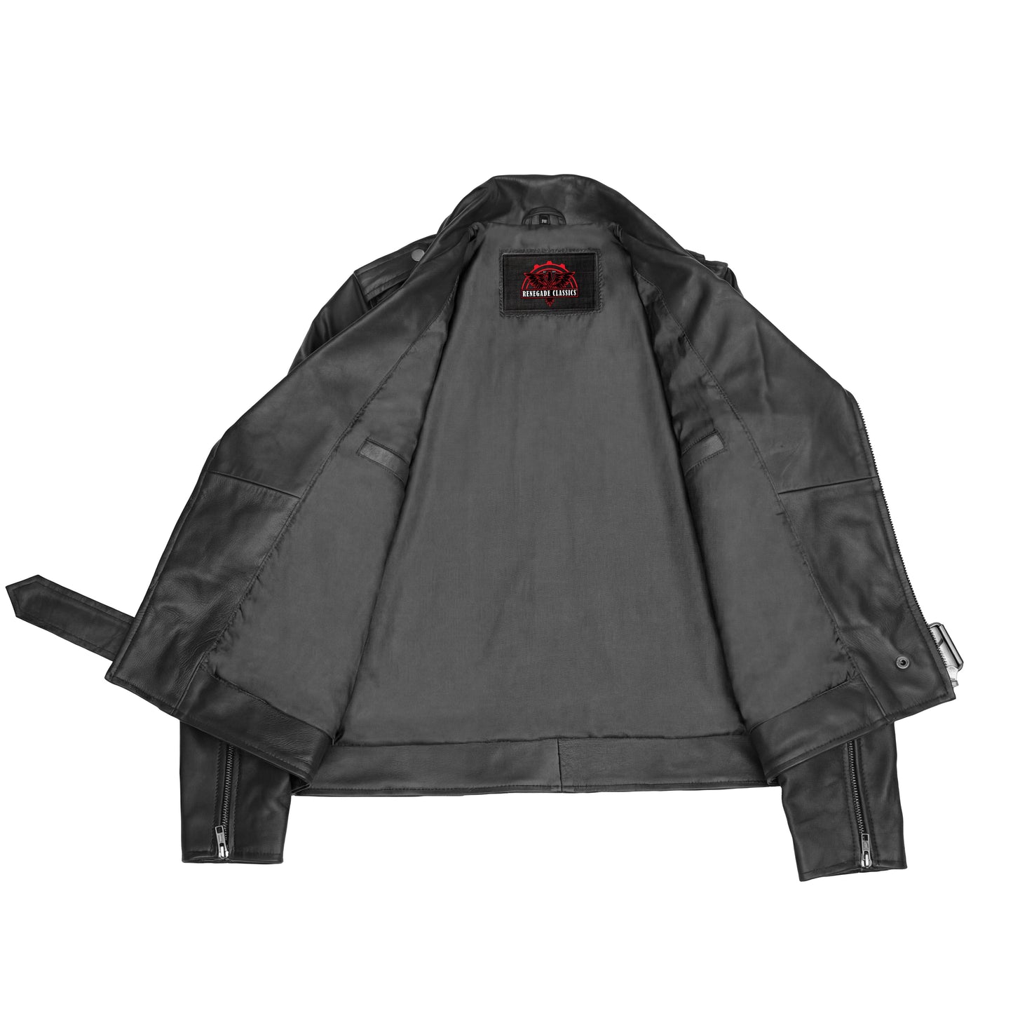 Night Shine Women's Black Fashion Leather Jacket