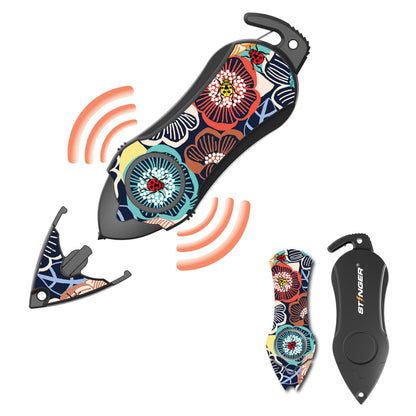 Personal Alarm Keychain Safety Emergency Tool (Ladybug)
