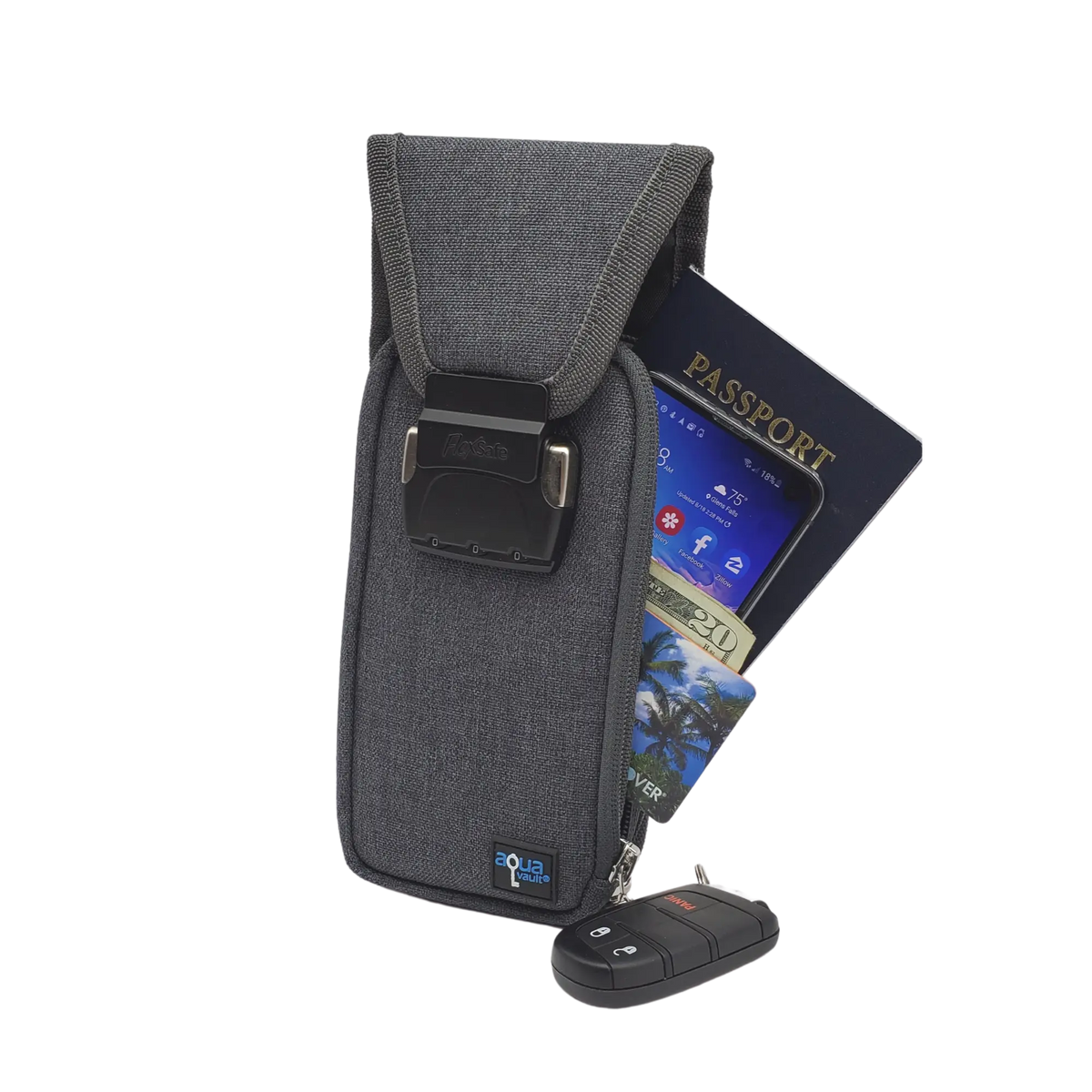 FlexSafe: Anti-Theft Portable & Packable Travel Safe