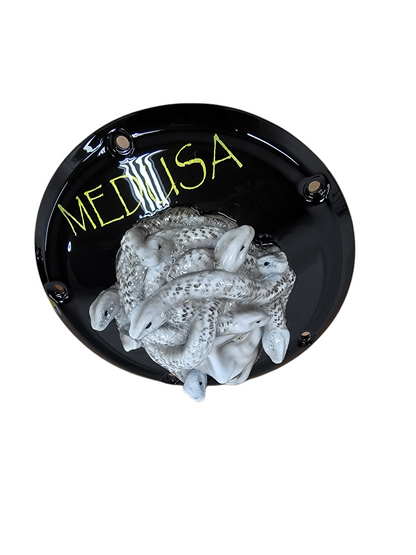 Harley Davidson Derby cover with Medusa
