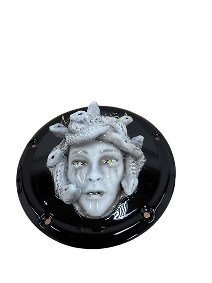 Harley Davidson Derby cover with Medusa
