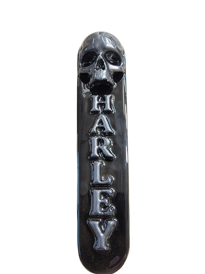 08+ touring console insert 3D ancient skull