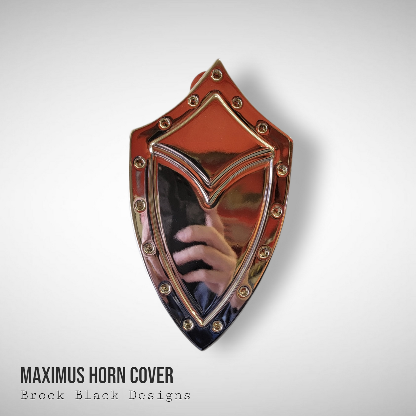 Chrome Harley Davidson Maximus Horn Cover