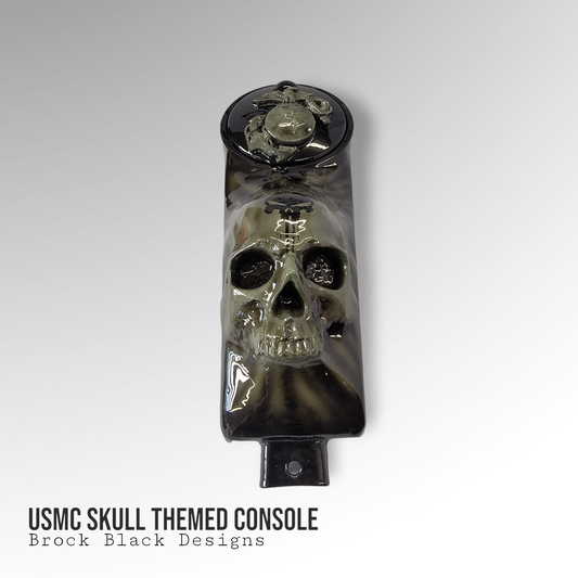 3D USMC Ancient skull themed console