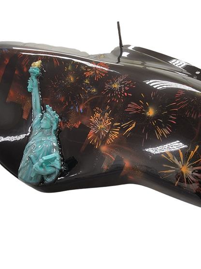 Statue of liberty and American flag Fairing