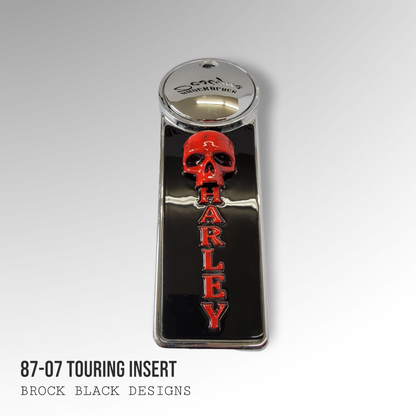 87-07 Touring console insert 3D Ancient skull