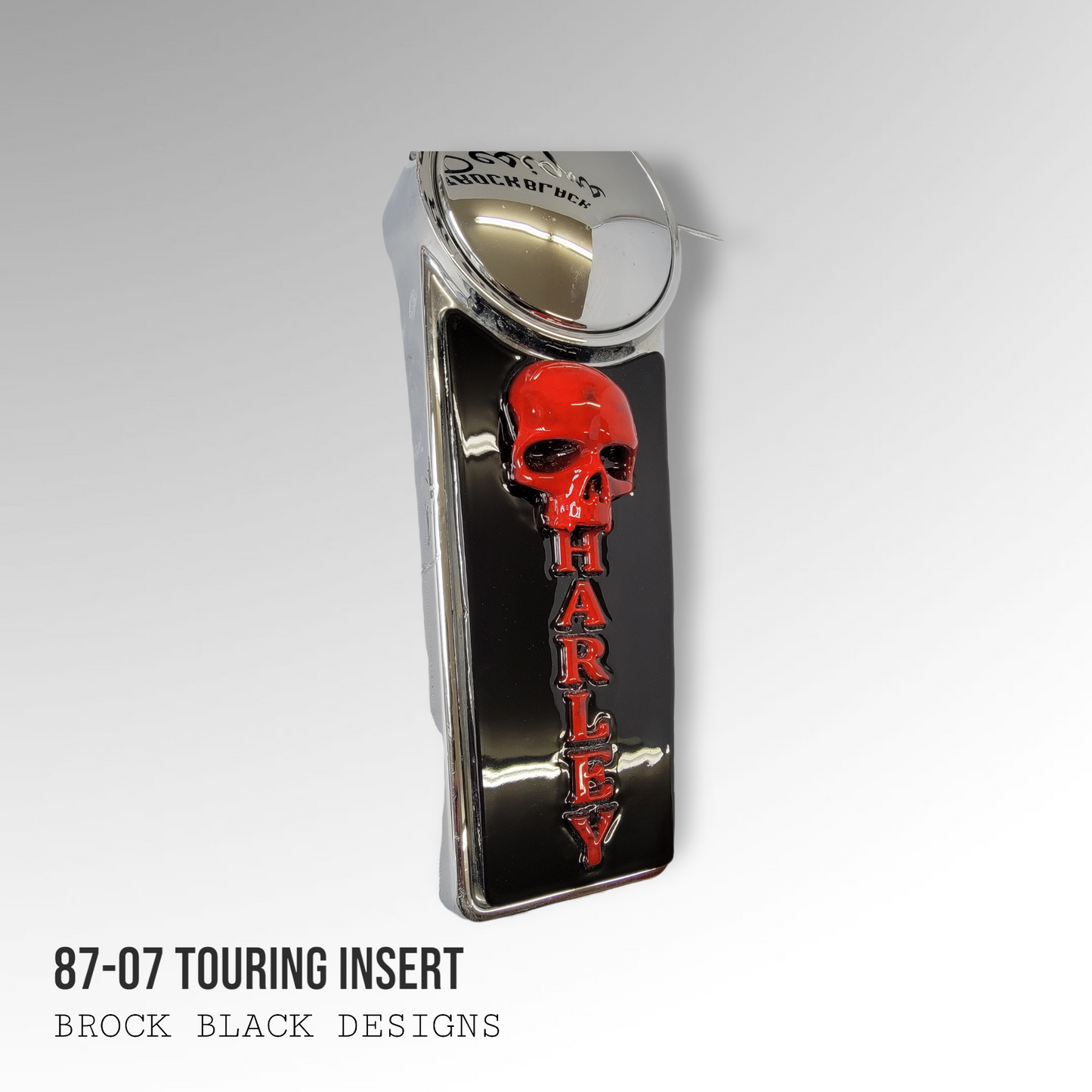 87-07 Touring console insert 3D Ancient skull