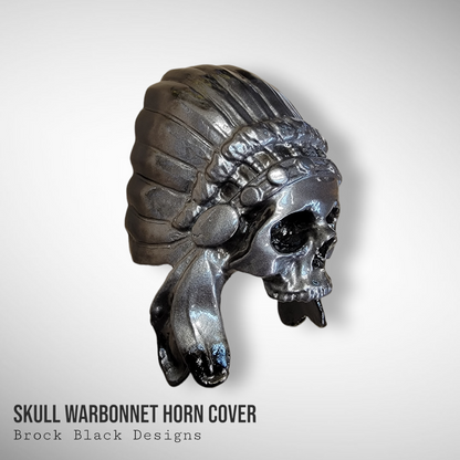 Indian skull warbonnet Horn cover
