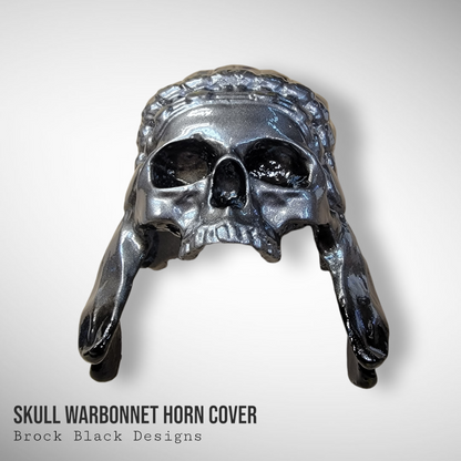 Indian skull warbonnet Horn cover