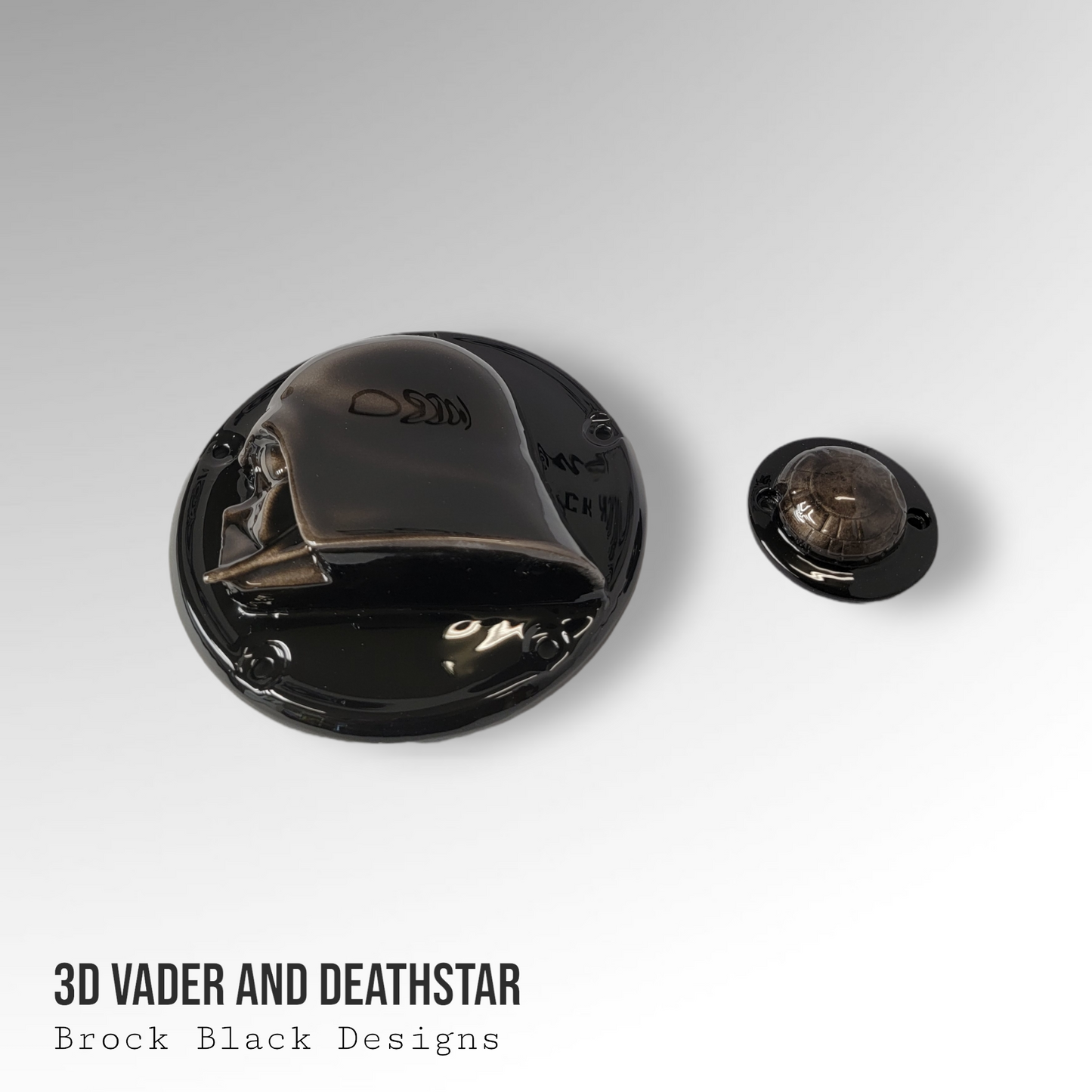 Darth Vader derby cover and deathstar points cover