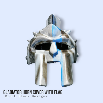 Gladiator with flag horn cover