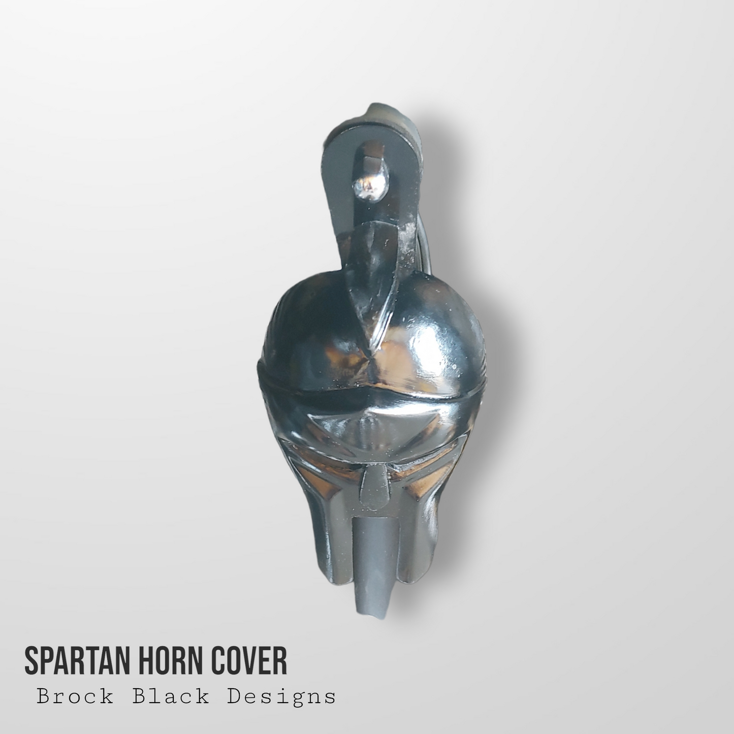 3d Spartan Horn Cover with flag