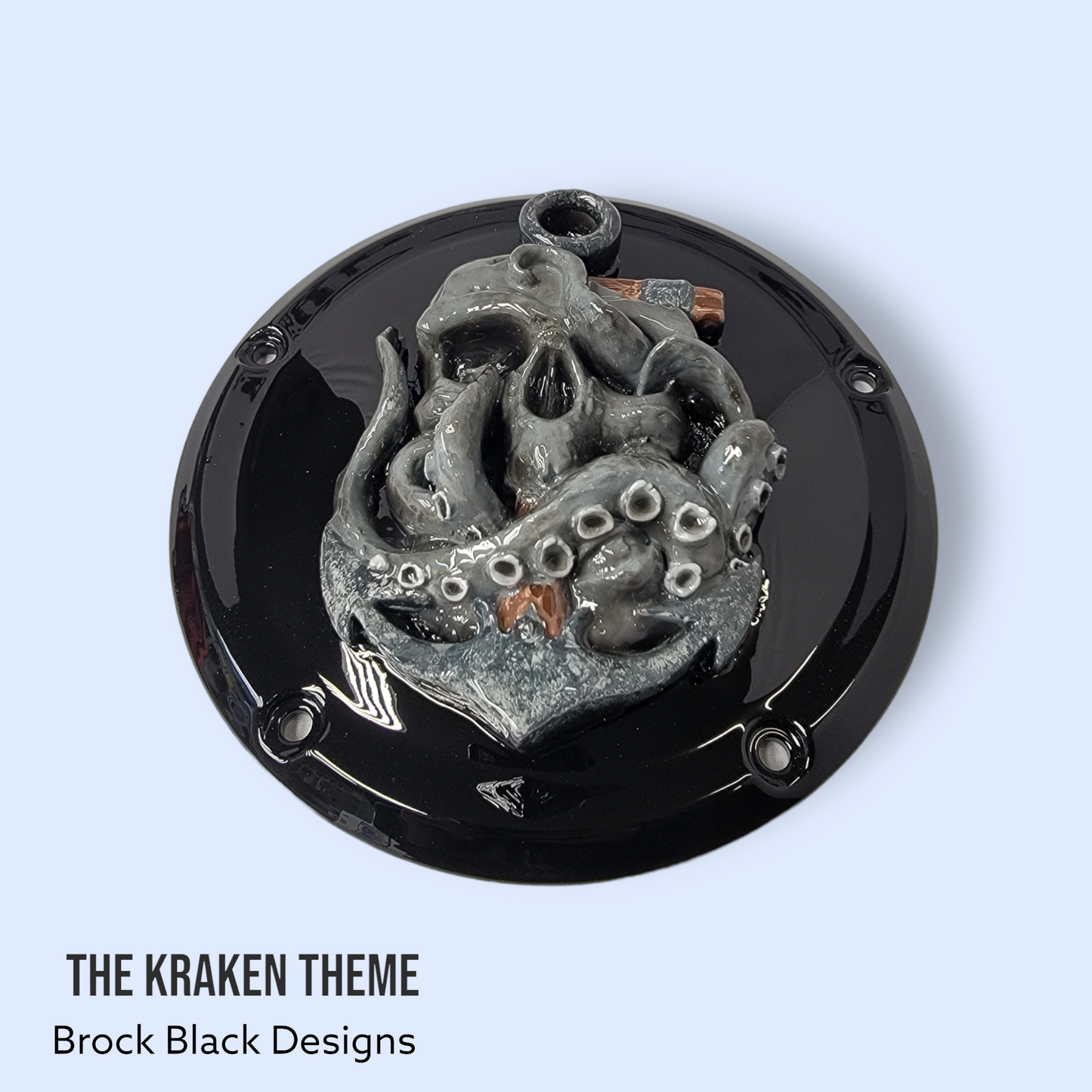 3D Kraken themed derby and points cover