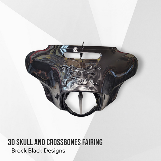 Skull and crossbones fairing batwing