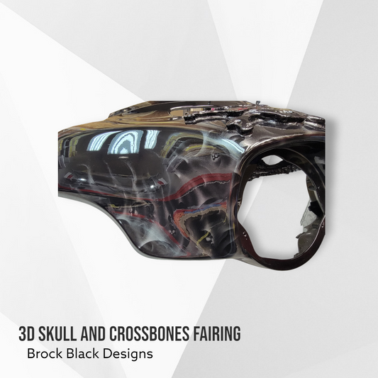 Skull and crossbones fairing batwing