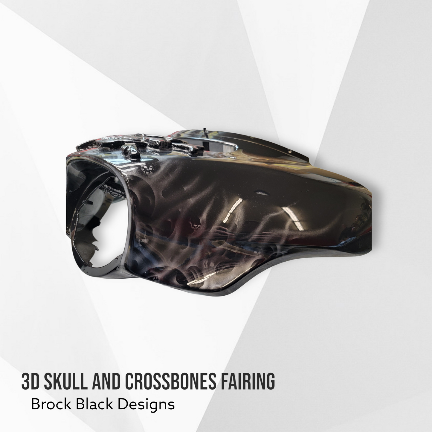 Skull and crossbones fairing batwing